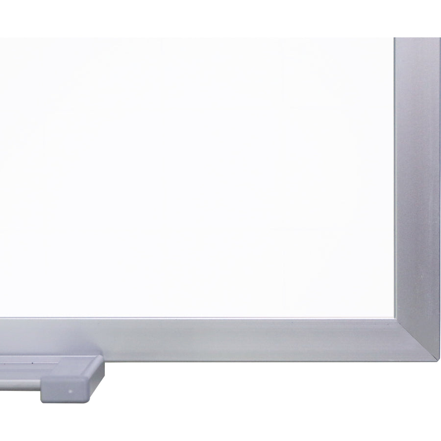 Ghent M1-46-4 Porcelain Magnetic Whiteboard with Aluminum Frame - Alternate-Image2
