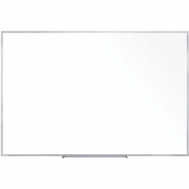 Ghent M2 Non-Magnetic Whiteboard - 84x48’’ - Satin Aluminum Frame - Eraser Included - Dry Erase Boards
