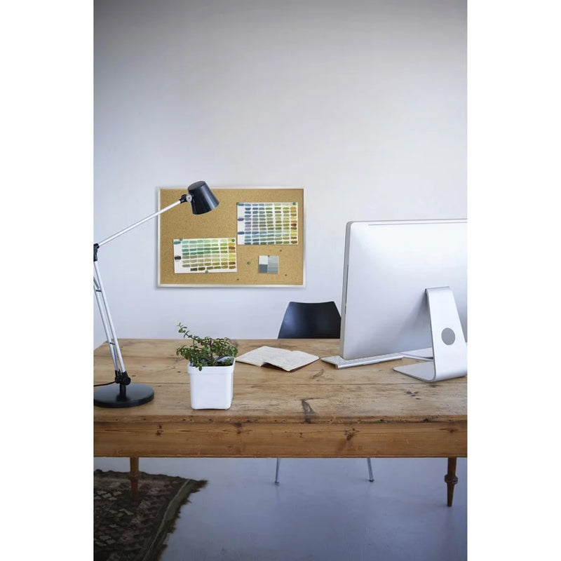 Ghent Natural Cork Bulletin Board: Durable 18x24’’ Surface with Satin Aluminum Frame - Boards