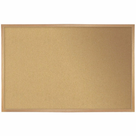 Ghent Natural Cork Bulletin Board - Traditional Style for Home or Office - Boards