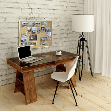 Ghent Natural Cork Bulletin Board with Aluminum Frame - Alternate-Image2