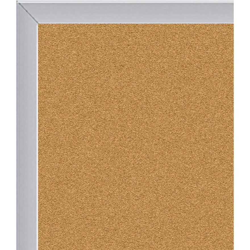 Ghent Natural Cork Bulletin Board with Aluminum Frame - Alternate-Image1