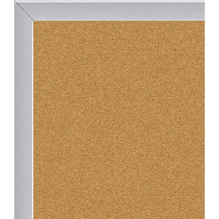 Ghent Natural Cork Bulletin Board with Aluminum Frame - Alternate-Image1