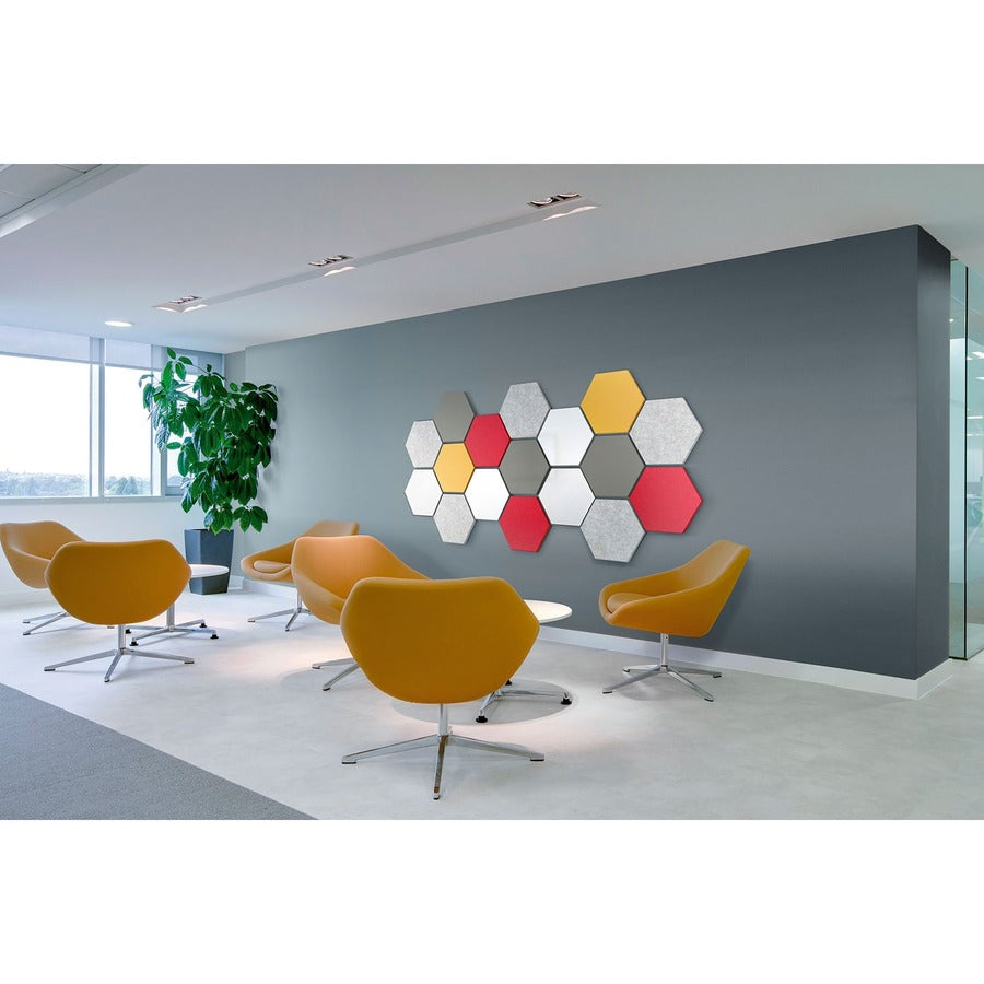 Ghent Powder-Coated Hex Steel Whiteboards - Alternate-Image1