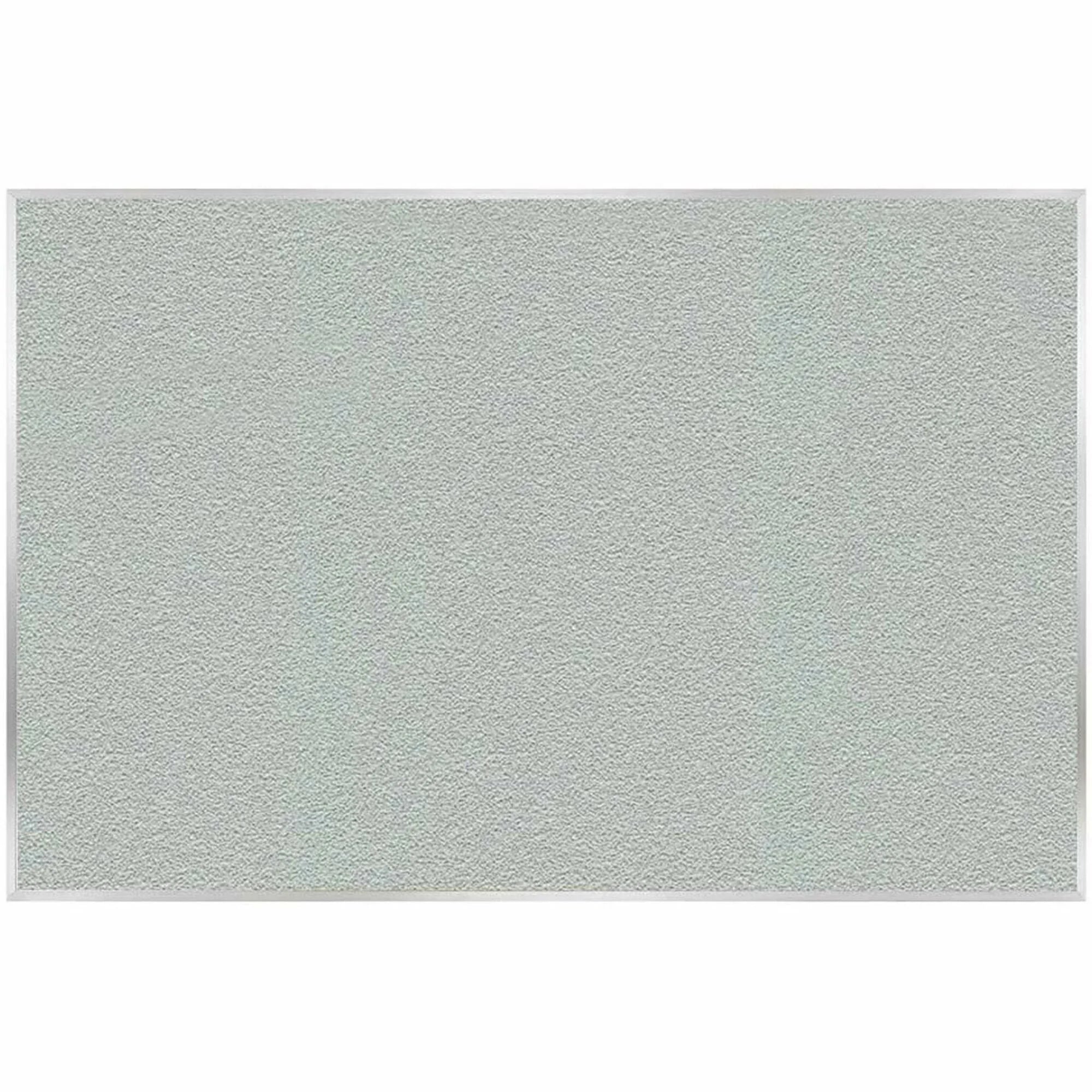 Ghent PremaTak Vinyl Bulletin Board - Durable 48.46’’x87.90’’ - Silver Fiberboard & Surface - Boards