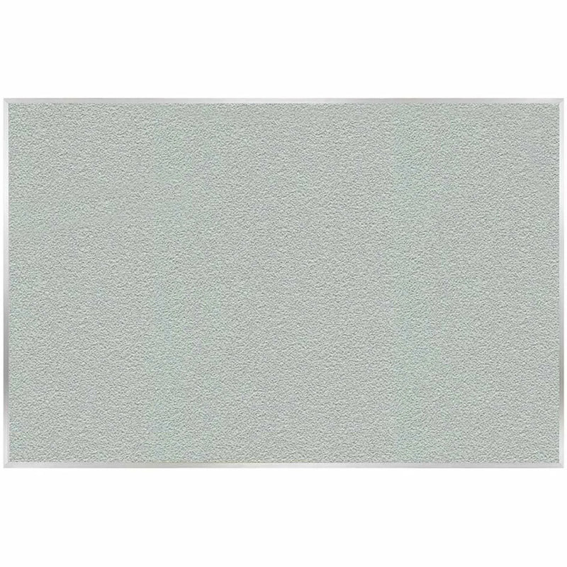 Ghent PremaTak Vinyl Bulletin Board - Durable 48.46’’x87.90’’ - Silver Fiberboard & Surface - Boards