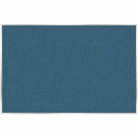 Ghent PremaTak Vinyl Bulletin Board - Ocean Fiberboard Satin Aluminum Frame - Boards