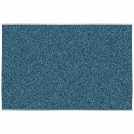Ghent PremaTak Vinyl Bulletin Board - Ocean Fiberboard Satin Aluminum Frame - Boards