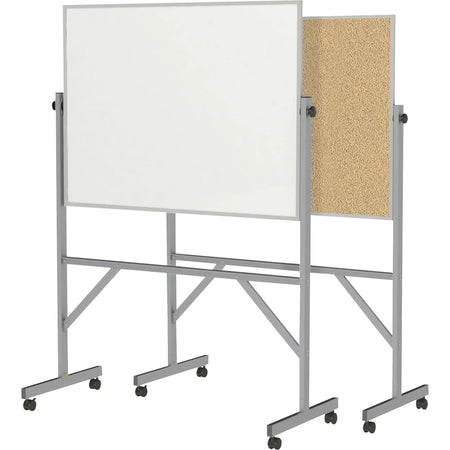Ghent Reversible Cork Bulletin Board/Whiteboard Combo - 48x36’’ - Aluminum Frame - Boards