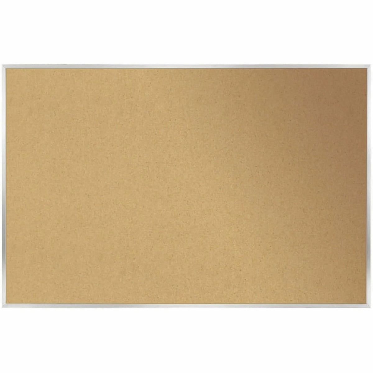 Ghent Traditional Natural Cork Bulletin Board - Large 48.46’’x87.90’’ - Satin Aluminum Frame - Boards
