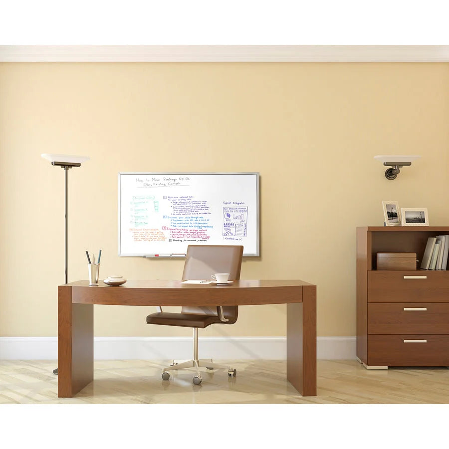 Ghent Verona M2-46-4 Markerboard - 72x48 - Melamine Surface - Aluminum Frame - Dry Erase Boards