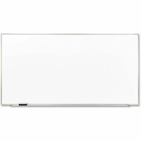 Ghent Verona M2-48-4 Markerboard: 8x4 ft Melamine Surface Aluminum Frame - Dry Erase Boards