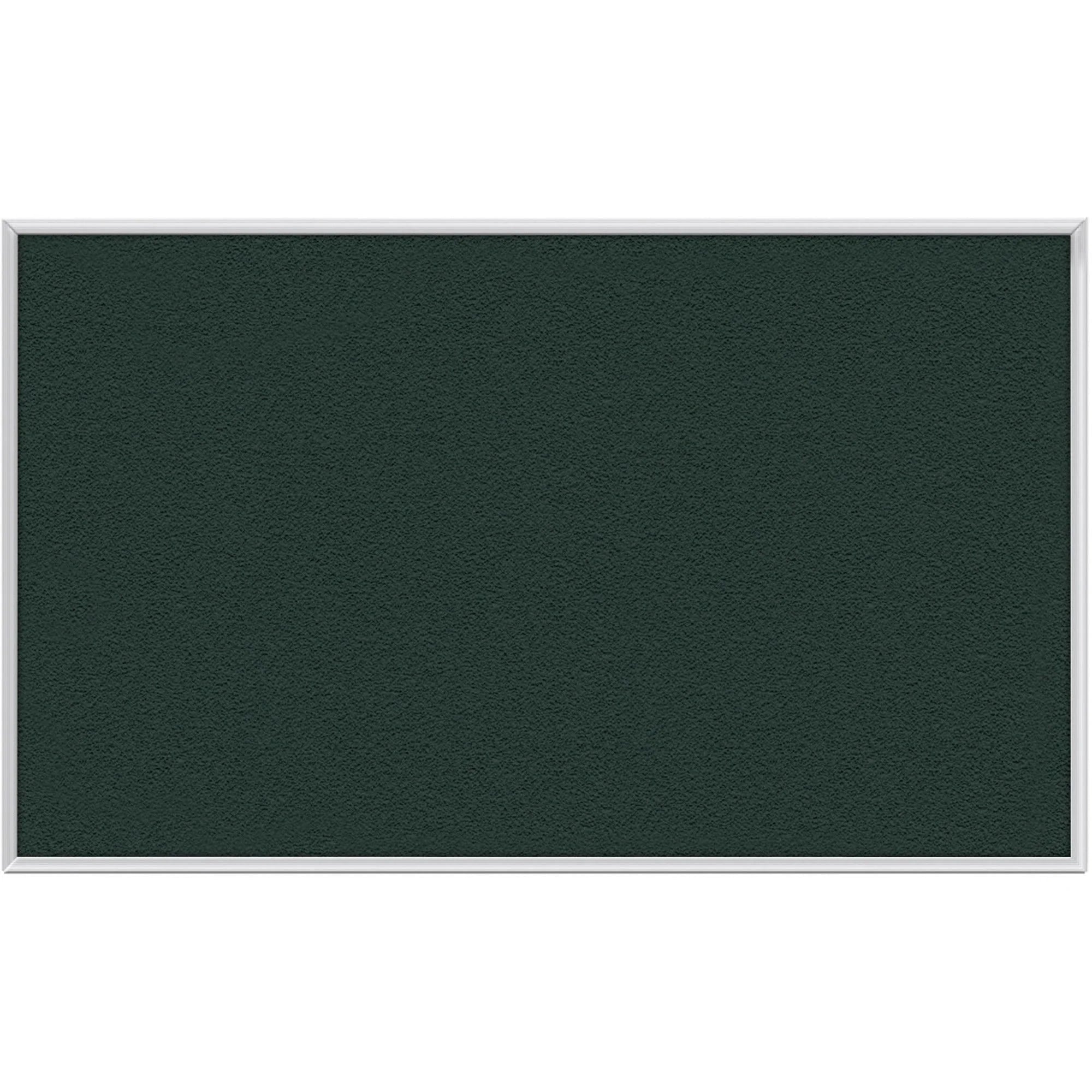 Ghent Vinyl Bulletin Board: 36x60 Ebony Fabric - Durable Washable Surface - Boards