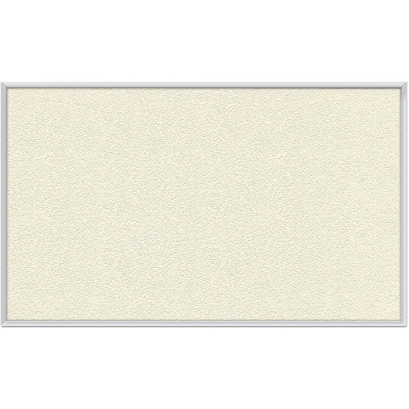 Ghent Vinyl Bulletin Board: 48x60 Ivory Fabric Surface Customizable - Boards