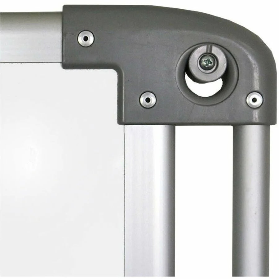 Ghent X-Hangers: Mounting Hanger for Whiteboard - Gray Vinyl - 4 Pairs - Dry Erase Boards