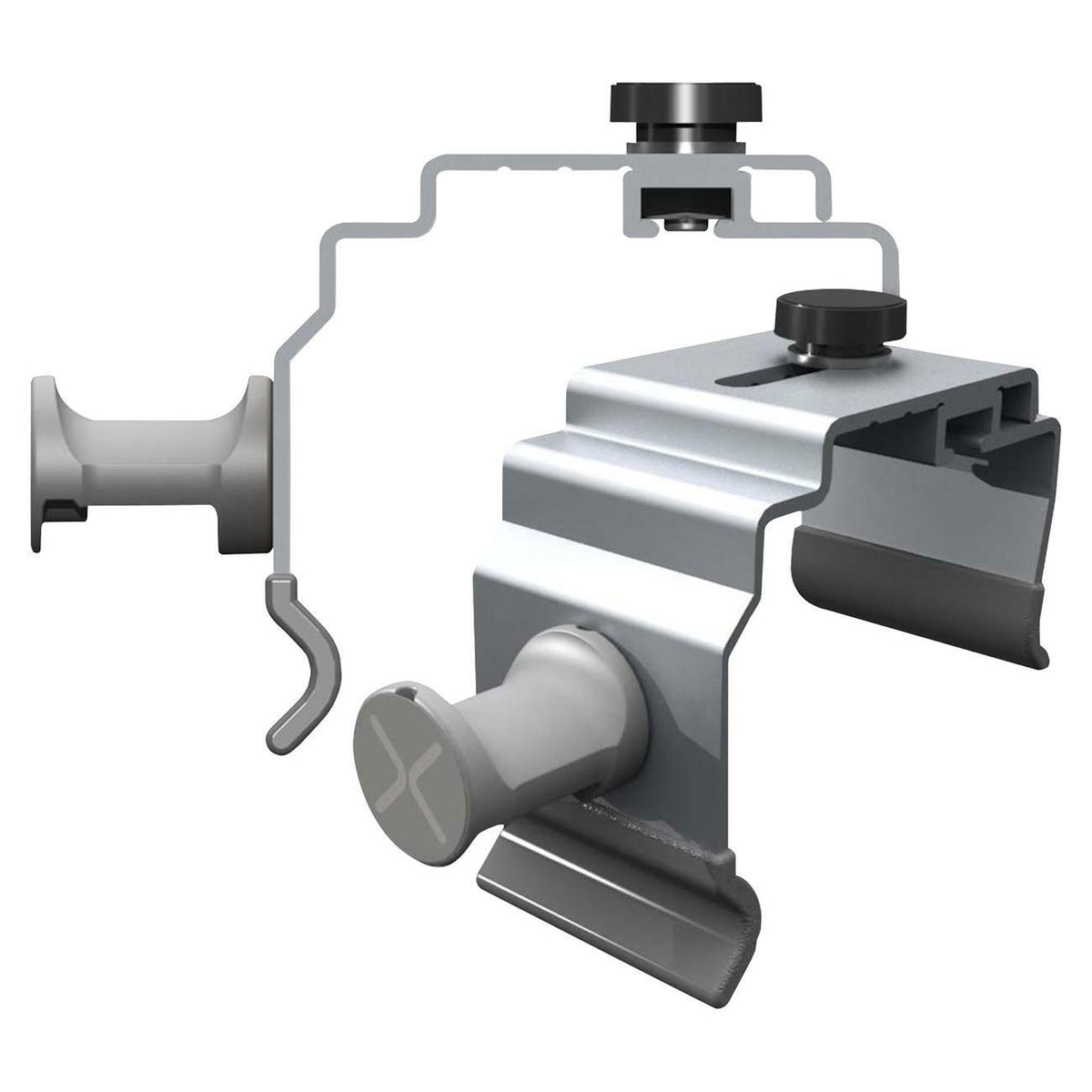 Ghent X-Hangers NEX021XHL Mounting Adapter for Markerboard - Gray - 1300