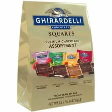 Ghirardelli Premium Assortment: Caramel Raspberry Mint & Dark Chocolate - 15.77 oz - Sweets
