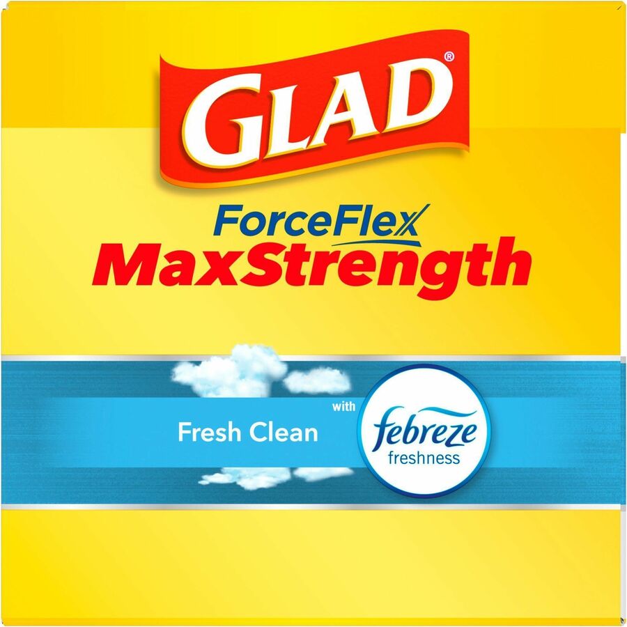 Glad ForceFlex MaxStrength Kitchen Drawstring Trash Bags - Alternate-Image1