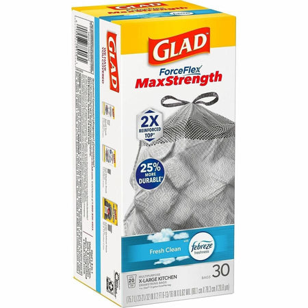 Glad ForceFlex MaxStrength X-Large Kitchen Drawstring Trash Bags - Alternate-Image11