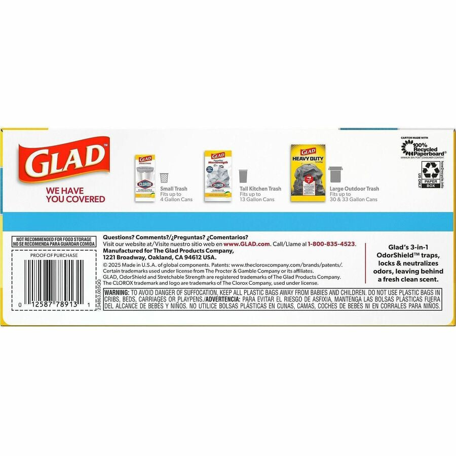 Glad ForceFlex MaxStrength X-Large Kitchen Drawstring Trash Bags - Alternate-Image14