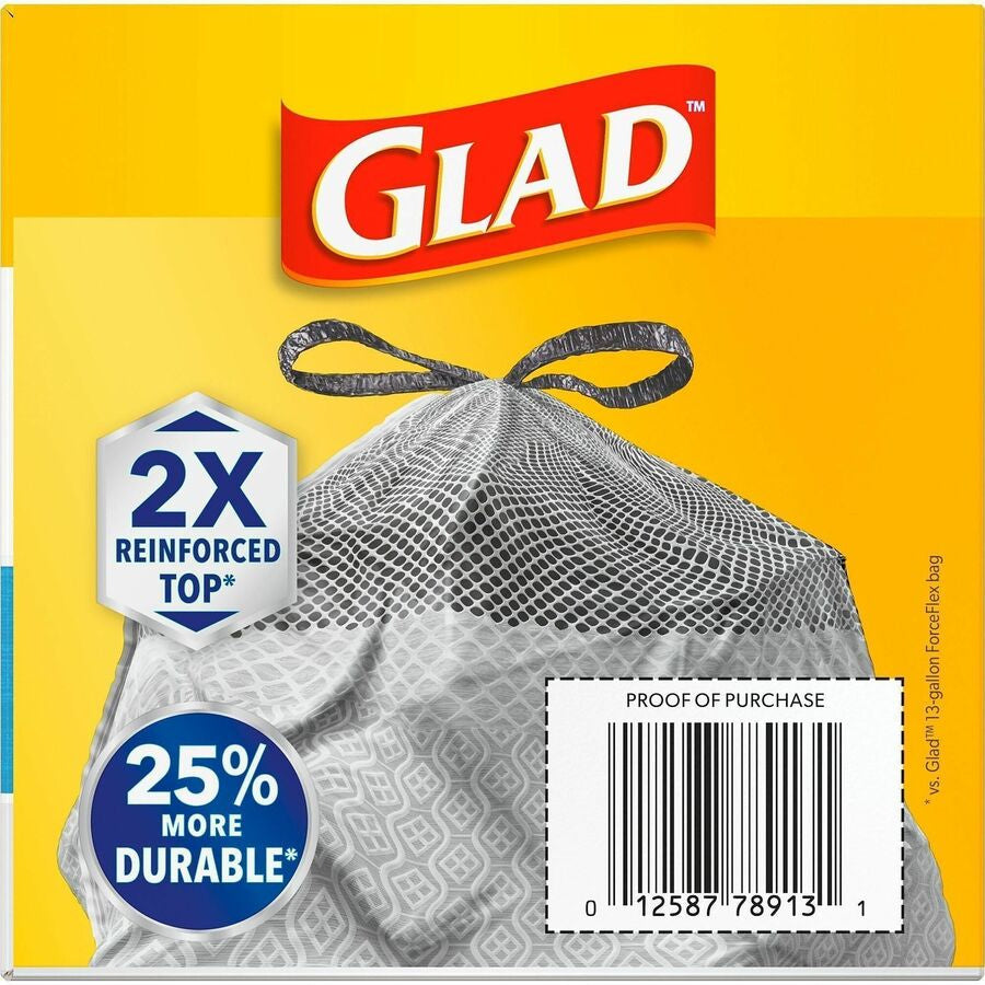 Glad ForceFlex MaxStrength X-Large Kitchen Drawstring Trash Bags - Alternate-Image17
