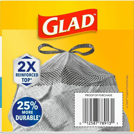 Glad ForceFlex MaxStrength X-Large Kitchen Drawstring Trash Bags - Alternate-Image17