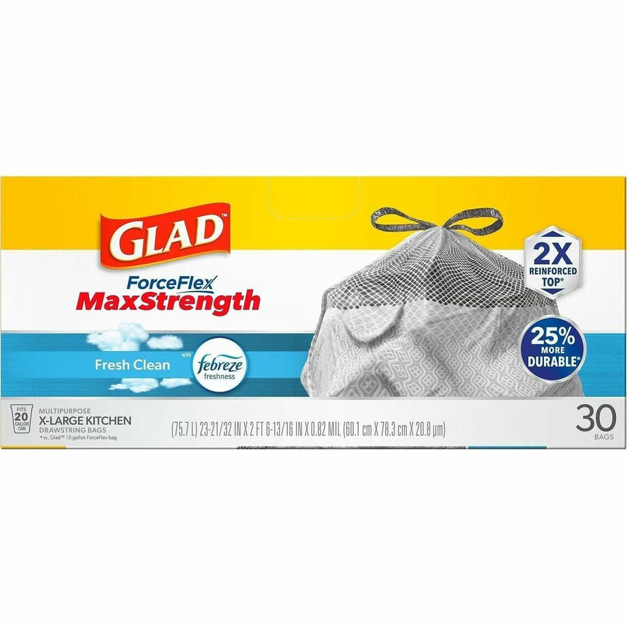Glad ForceFlex MaxStrength X-Large Kitchen Drawstring Trash Bags - Alternate-Image13