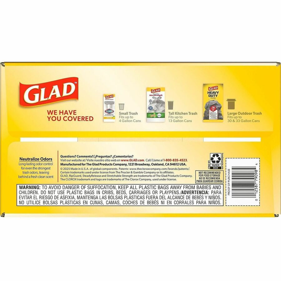 Glad ForceFlex Tall Kitchen Drawstring Trash Bags - Alternate-Image16