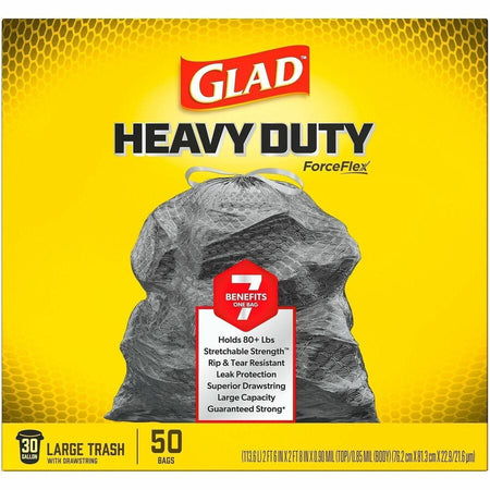 Glad ForceFlex Heavy-Duty Large Drawstring Trash Bags - Alternate-Image2