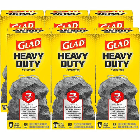 Glad ForceFlex Heavy-Duty Large Drawstring Trash Bags - 2000