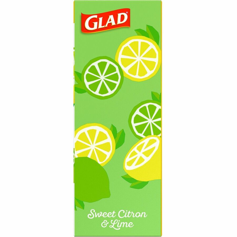 Glad Small Kitchen Drawstring Trash Bags - Rear