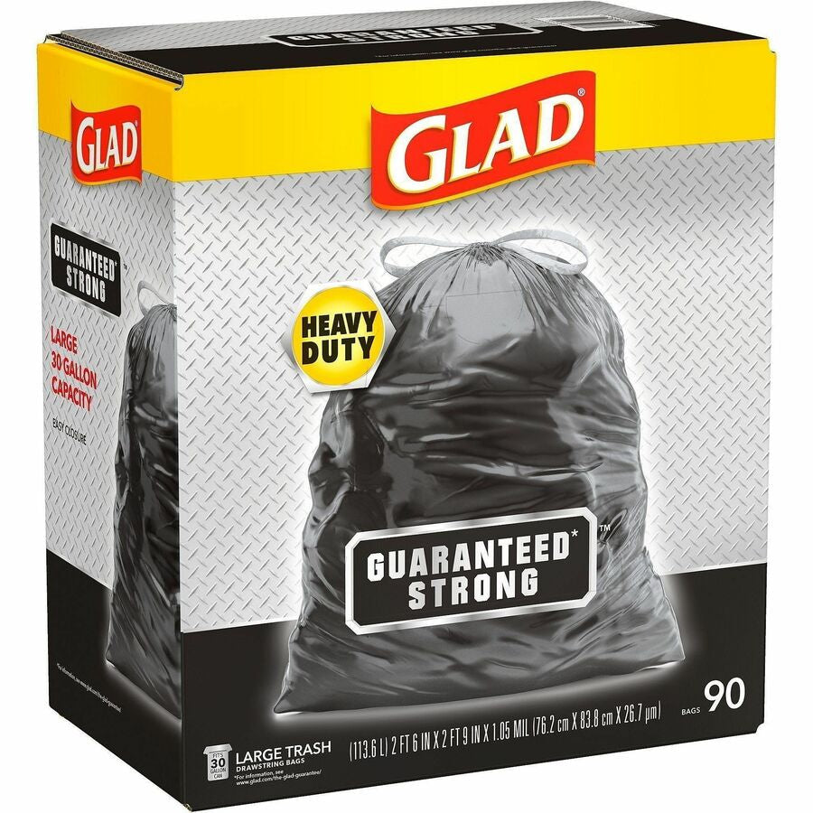 Glad Strong Large Drawstring Trash Bags - Alternate-Image9