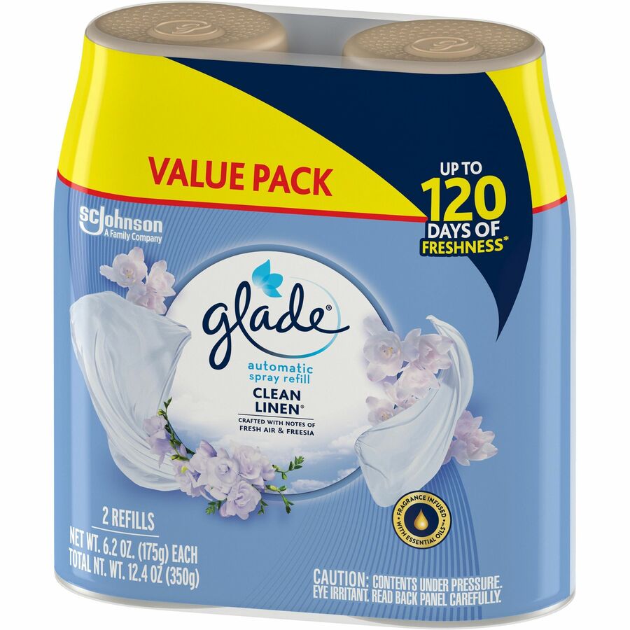 Glade Automatic Spray Refill Value Pack - 12.4 fl oz (0.4 quart) - 70 Day - Long Lasting - 2 / Air Fresheners