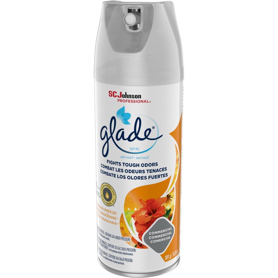 Glade Hawaiian Breeze Scent Air Spray - Aerosol - 13.8 fl oz (0.4 quart) - Odor Neutralizer - 1 Each - Freshener