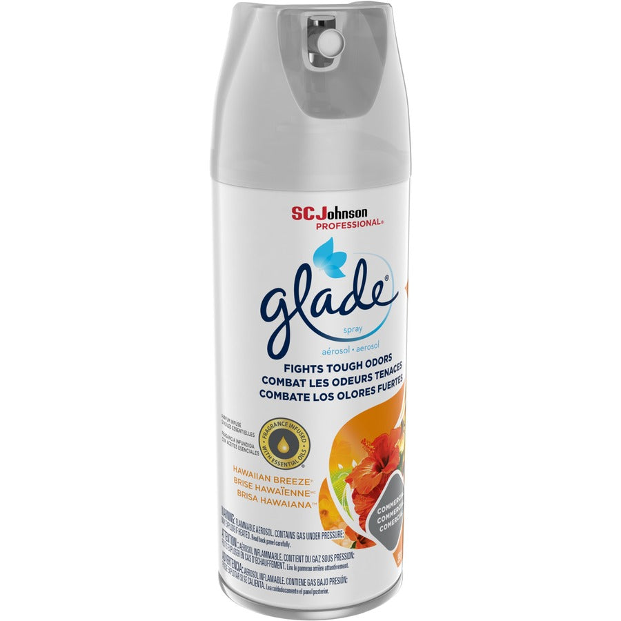 Glade Hawaiian Breeze Scent Air Spray - Aerosol - 13.8 fl oz (0.4 quart) - Odor Neutralizer - 1 Each - Freshener