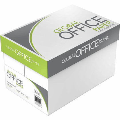 Global Office Premium Multipurpose Paper: 11’’ x 17’’ - 96 Brightness - White - 500 Sheets - 5 Carton - Copy & Printer