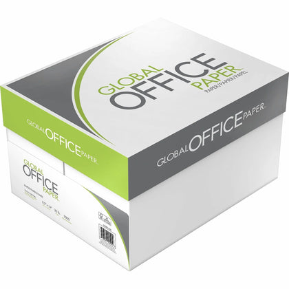 Global Office Premium Multipurpose Paper: 96 Brightness 8 1/2’’ x 14’’ White - 500 Sheets/Ream - Copy & Printer Paper