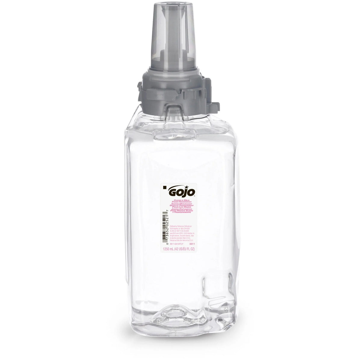 Gojo® ADX-12 Clear/Mild Handwash Refill - Moisturizing Dye-free - 3/Carton - Hand Soaps/Cleaners