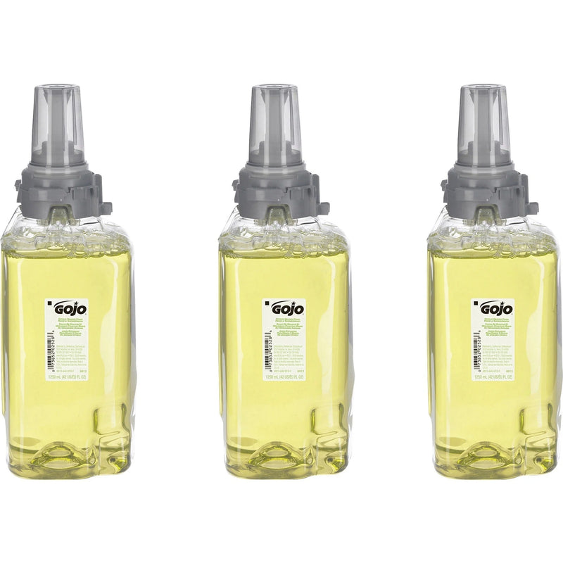 Gojo® ADX-12 GingerCitrus Handwash Refill - Moisturizing Green - 3/Carton - Hand Soaps/Cleaners