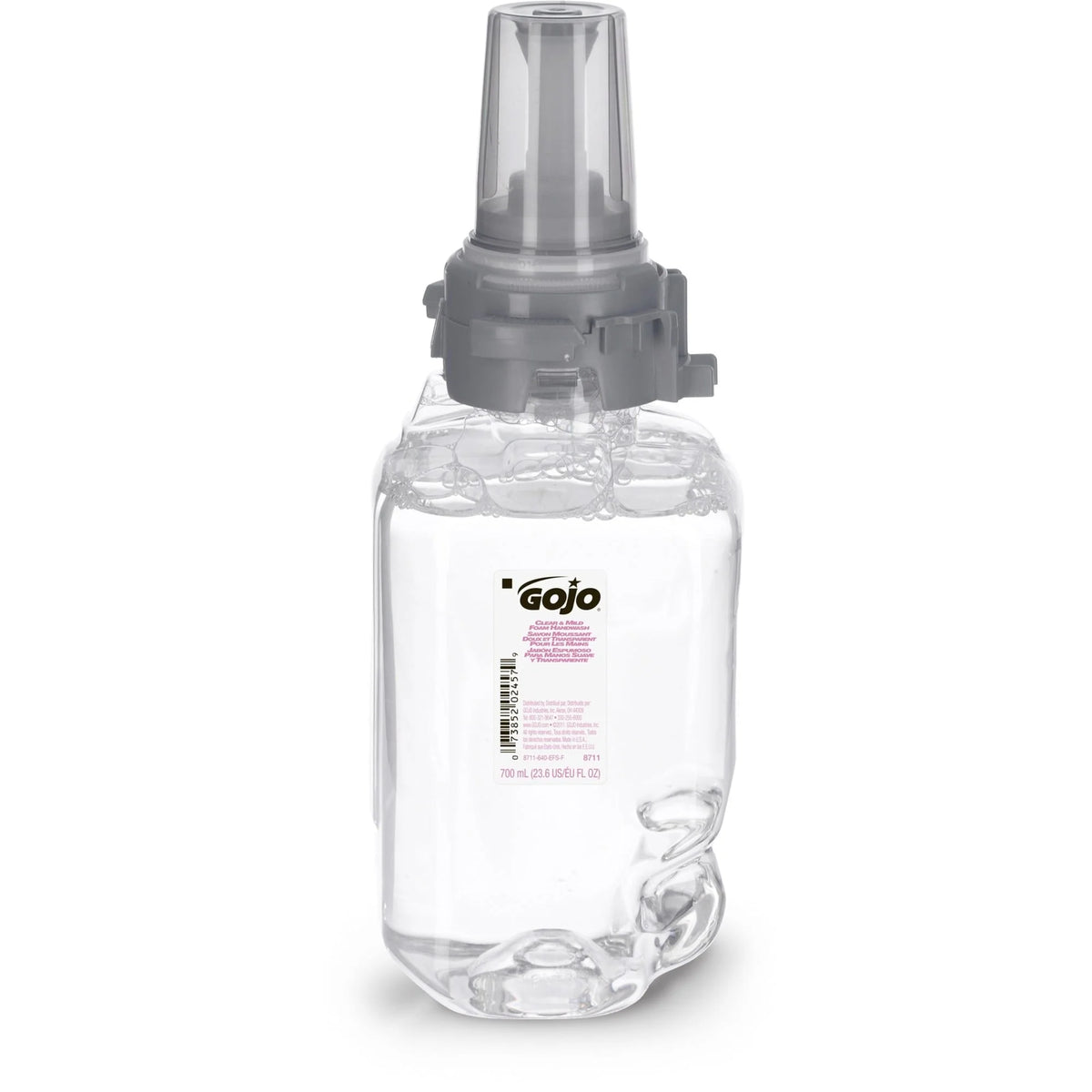Gojo® ADX 700 ml Clear/Mild Foam Handwash - Moisturizing Fragrance-free - 4/Carton - Hand Soaps/Cleaners