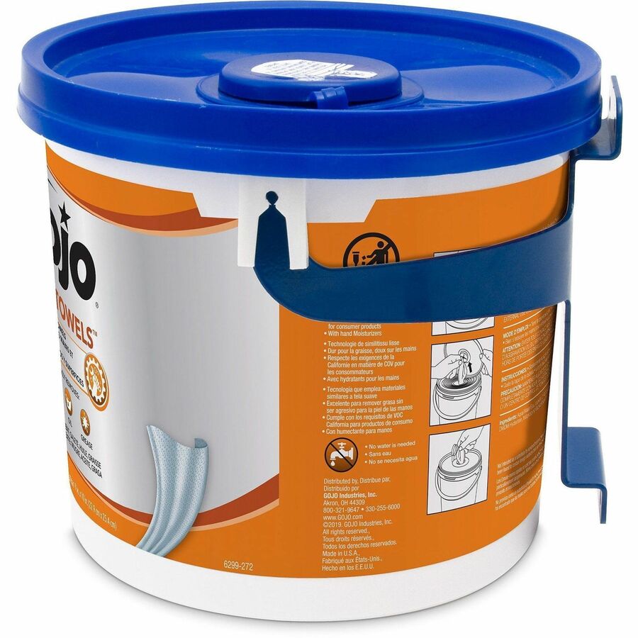 Gojo&reg; Fast Towels Hand/Surface Cleaner - Left