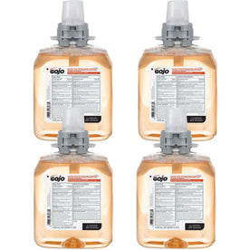 Gojo® FMX-12 Antibacterial Handwash Refill - Fresh Fruit Scent - Bacteria Remover - 1.32 Quart - 4/Carton - Hand