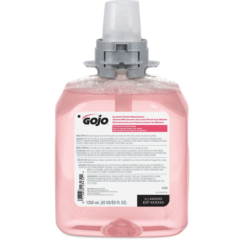 Gojo® FMX-12 Cranberry Luxury Foam Handwash - Antibacterial-free - 1.32 Quart - Hand Soaps/Cleaners