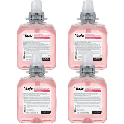 Gojo® FMX-12 Cranberry Luxury Foam Handwash - Antibacterial-free - 1.32 Quart - 4/Carton - Hand Soaps/Cleaners
