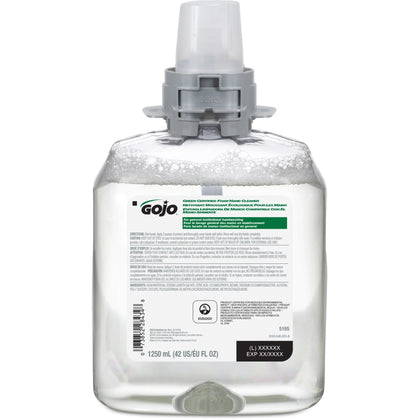 Gojo® FMX-12 Green Certified Foam Hand Soap - Fragrance-free Antibacterial-free - 1.32 Quart - Soaps/Cleaners