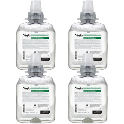 Gojo® FMX-12 Green Certified Foam Hand Soap - Fragrance-free Antibacterial-free - 1.32 quart - 4/Carton - Soaps/Cleaners