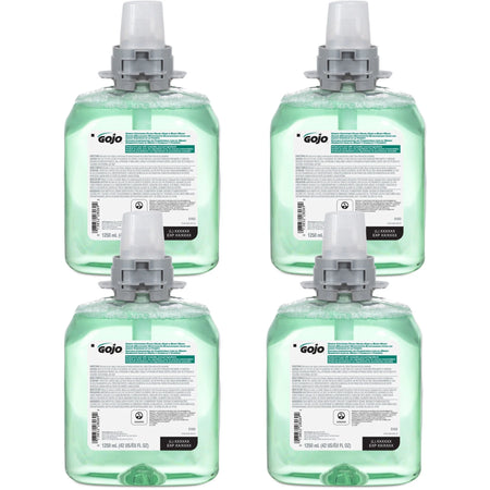 Gojo® FMX-12 Green Certified Hair/Body Wash - Cucumber Melon Scent - 42.3 fl oz - Kill Germs - Residue-free - Hand