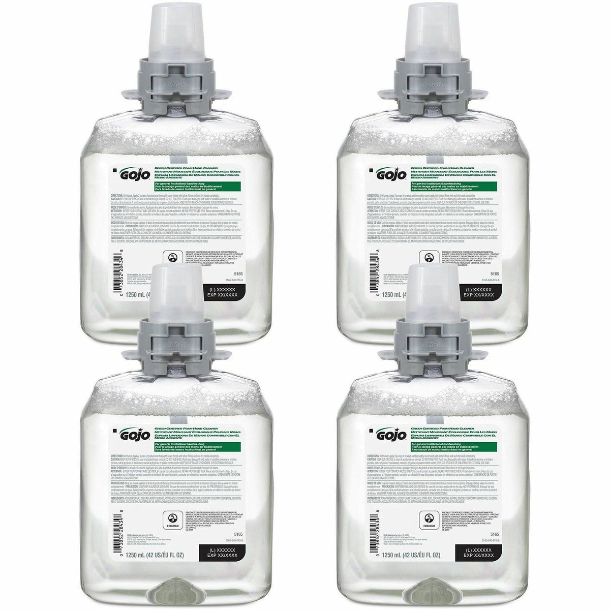 Gojo&reg; FMX-12 Refill Green Certified Foam Hand Soap - 2000