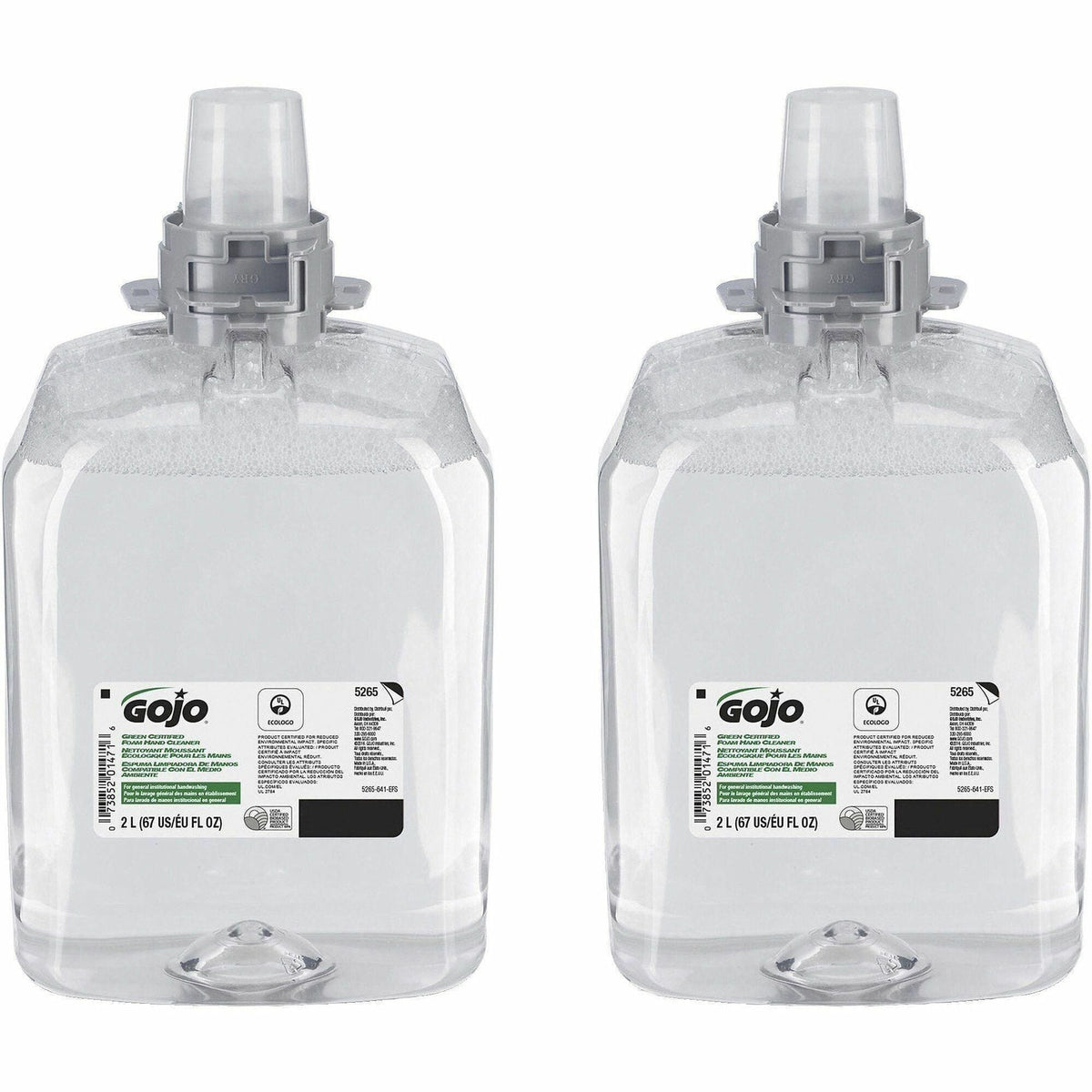 Gojo&reg; FMX-20 Green Certified Foam Hand Cleaner Refill - 2000