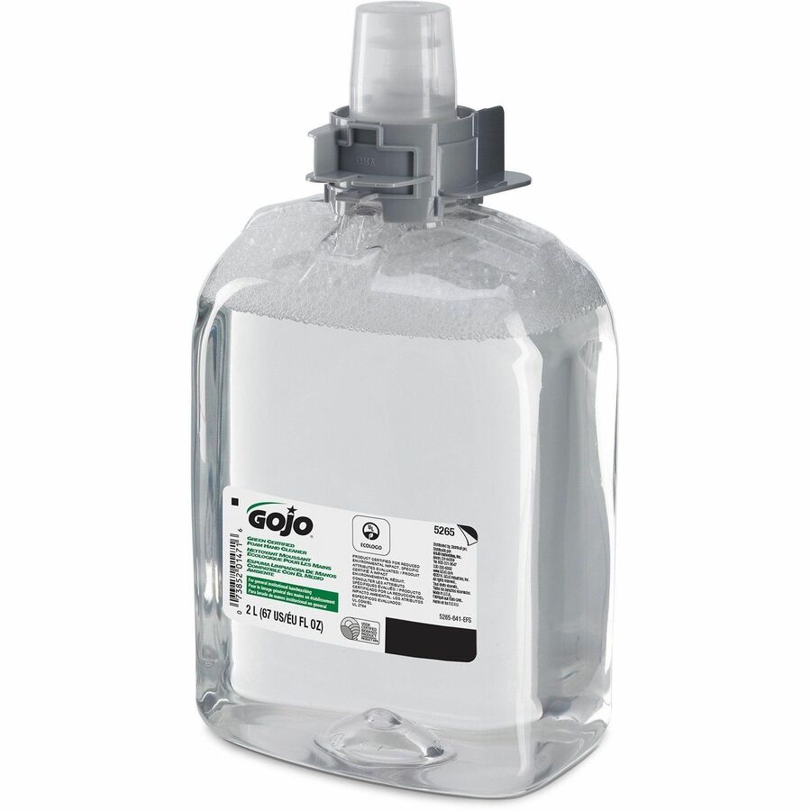 Gojo&reg; FMX-20 Green Certified Foam Hand Cleaner Refill - Left